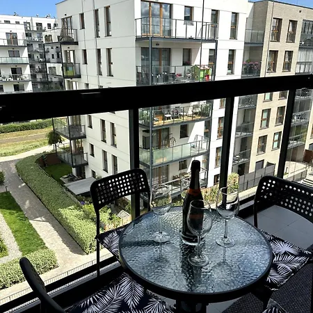 דירה Modern With Balcony, Ac & Gym In Wrzeszcz *