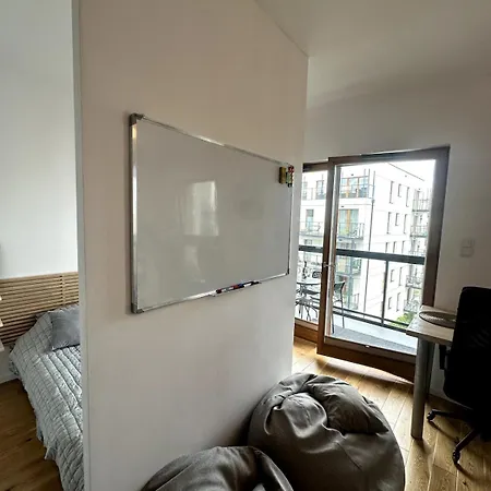 דירה Modern With Balcony, Ac & Gym In Wrzeszcz *