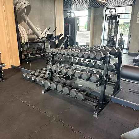 Modern With Balcony, Ac & Gym In Wrzeszcz דירה *